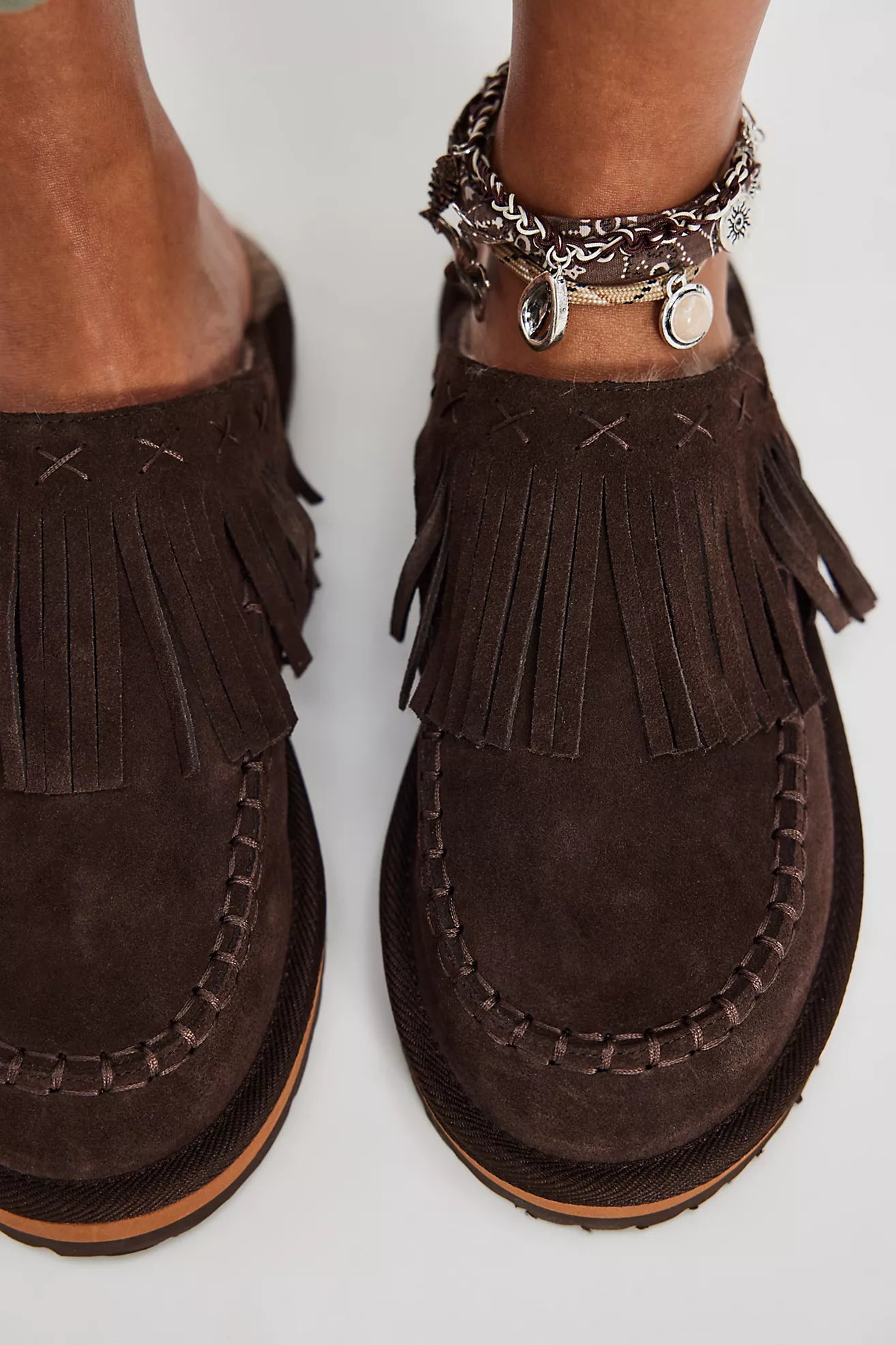 Fallon Fringe Mules