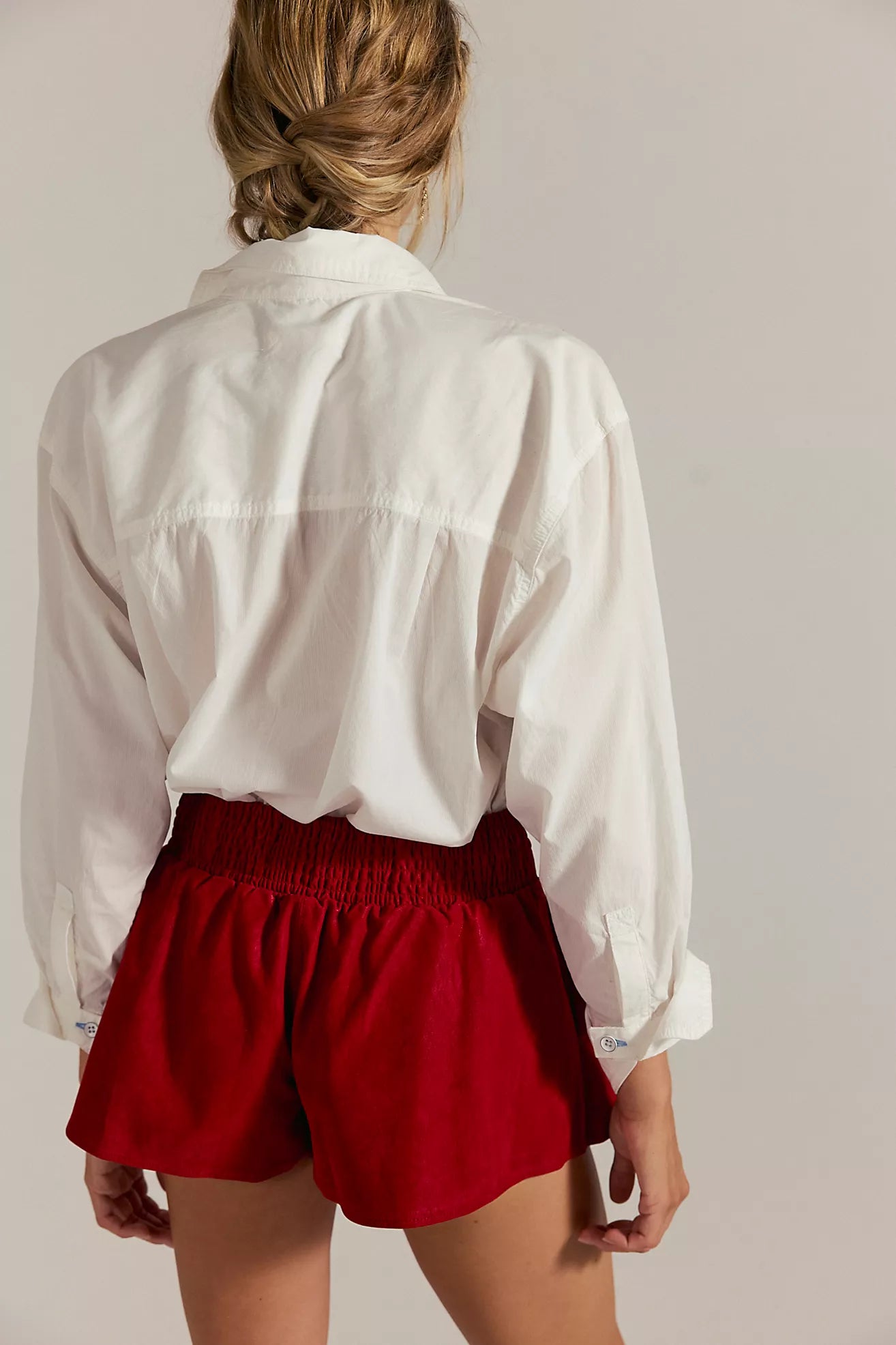 Paradise Found Suede Skort