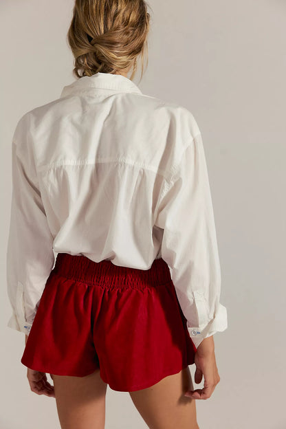 Paradise Found Suede Skort